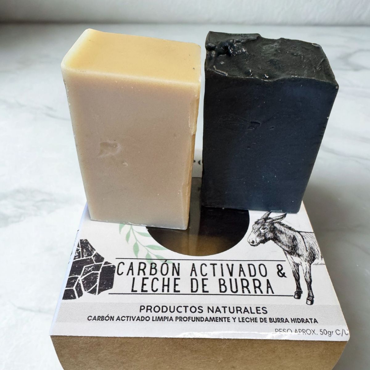 GENERICO - PACK ACNE CARBON ACTIVADO - LECHE DE BURRA