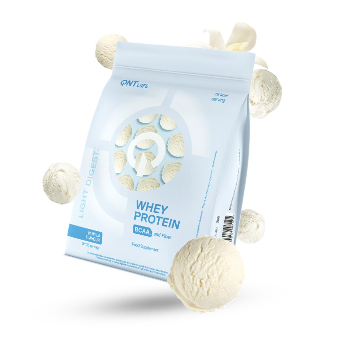 QNT - Proteina en polvo QNT - Whey Protein Vainilla 500 gr