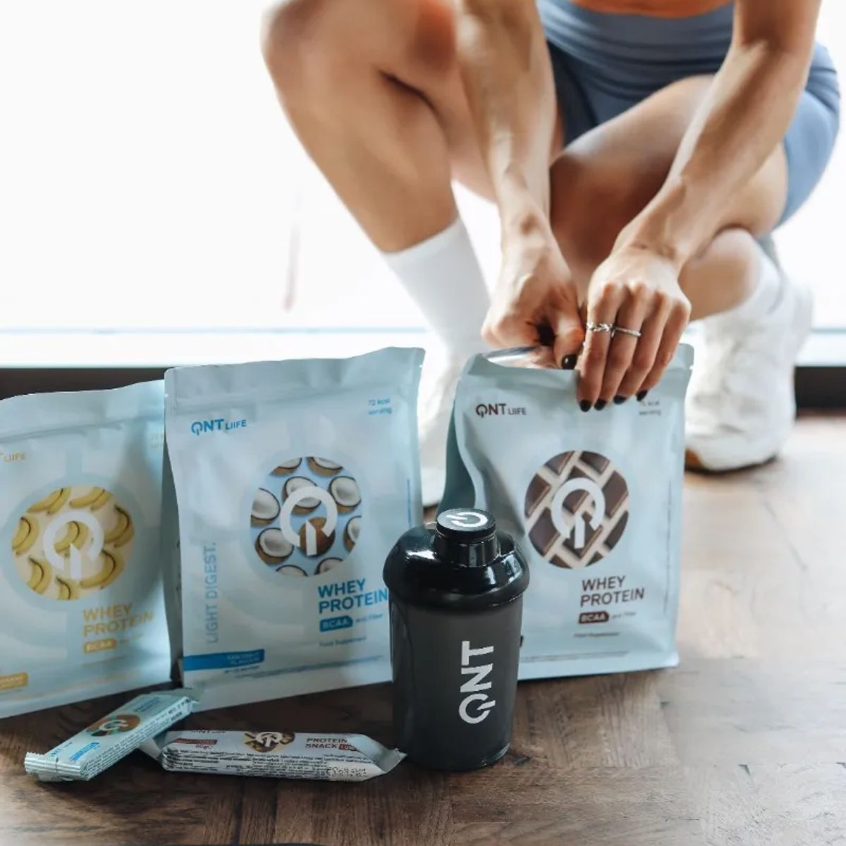 QNT - Proteina en polvo QNT - Whey Protein Vainilla 500 gr