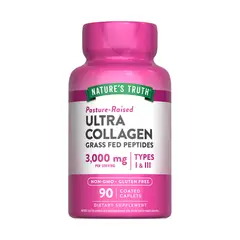 NATURE'S TRUTH - Colageno Hidrolizado Natures Truth - Ultra Collagen Tipo I & III con Vitamina C 90 cápsulas