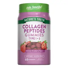 NATURE'S TRUTH - Gomitas de Colageno Natures Truth - Tipo I & III Beauty Collagen 60 unidades