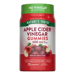 NATURE'S TRUTH - Gomitas de Vinagre de manzana Natures Truth - Apple Cider Vinegar 75 unidades
