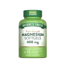 NATURE'S TRUTH - Magnesio Natures Truth - Magnesium 400 mg 72 cápsulas