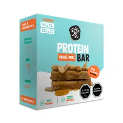 UNDERFIVE - Barra de proteina - Maní Miel 5 unidades