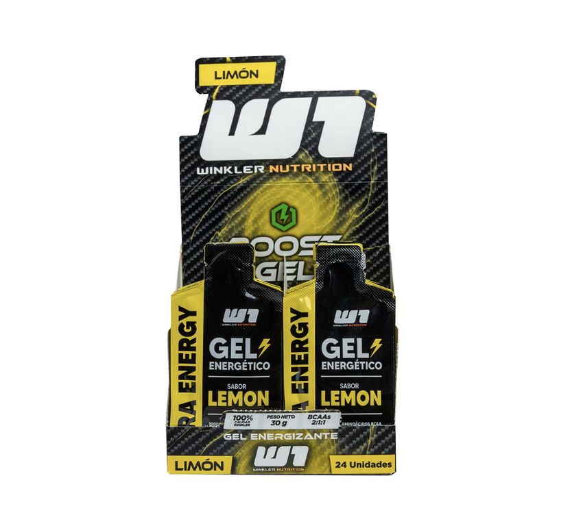 Gel Energetico - Limon 24 unidades 30ml cu