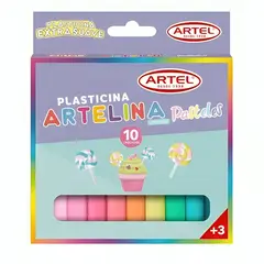 ARTEL - Pack 3 Plasticina 10 und Colores Pasteles