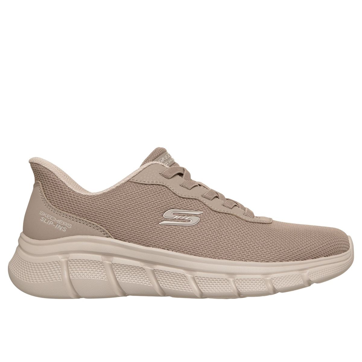 SKECHERS - Zapatillas Mujer Slip-ins Bobs B Flex Gris Skechers