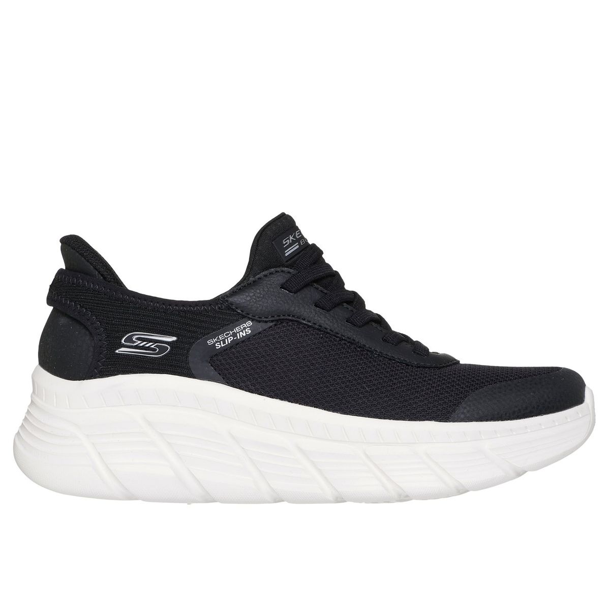 SKECHERS - Zapatillas Mujer Slip-ins BobsB Flex L-Force Negro Skechers