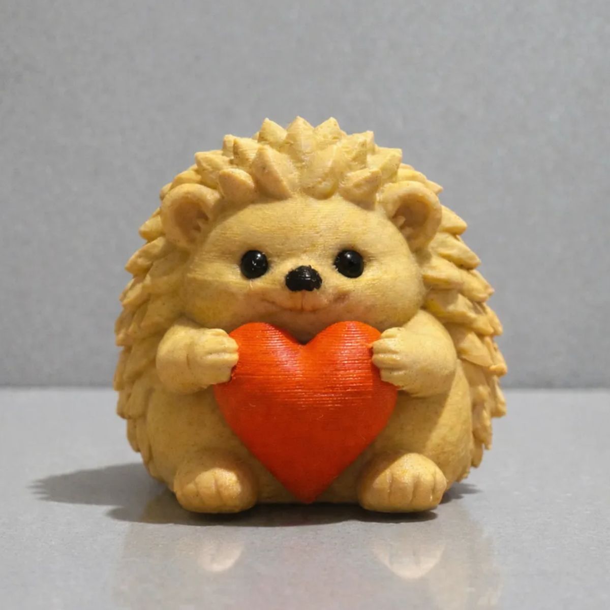 GENERICO - Figura decorativa - Erizo con corazón