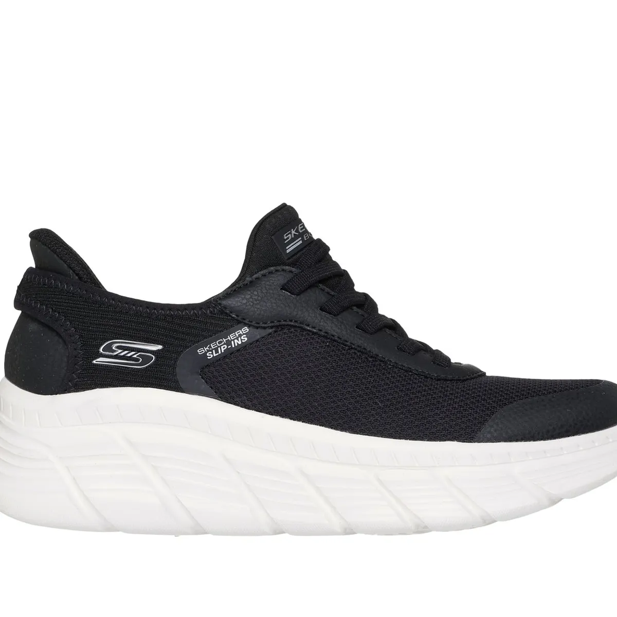 SKECHERS - Zapatillas Mujer Slip-ins BobsB Flex L-Force Negro Skechers