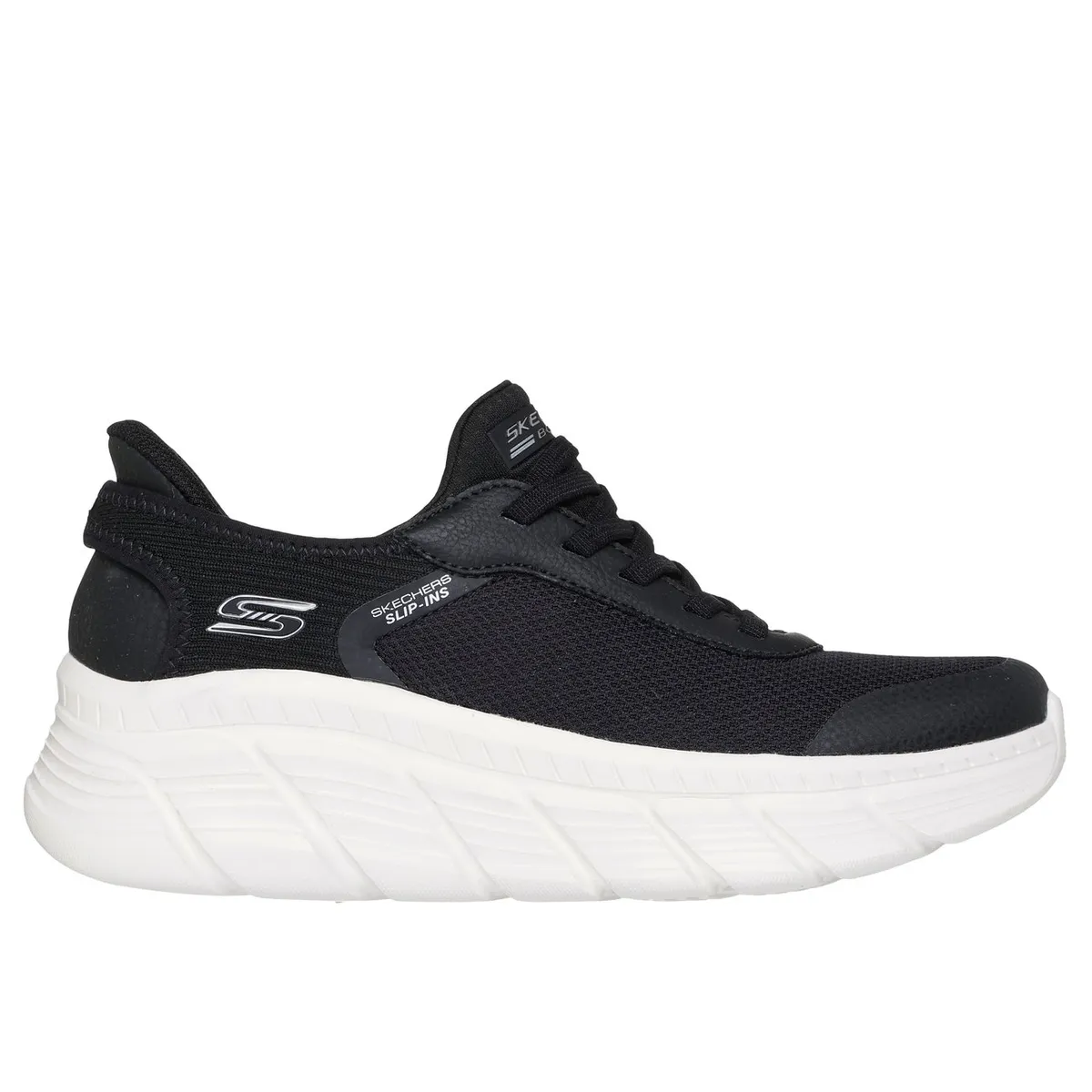 SKECHERS - Zapatillas Mujer Slip-ins BobsB Flex L-Force Negro Skechers