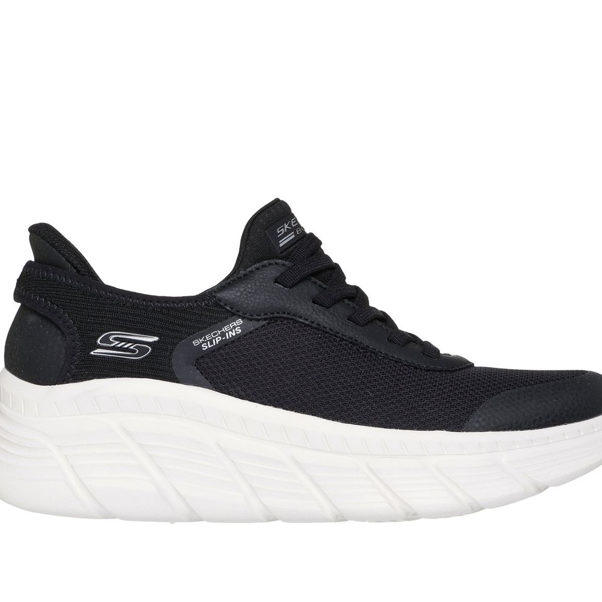 SKECHERS - Zapatillas Mujer Slip-ins BobsB Flex L-Force Negro Skechers