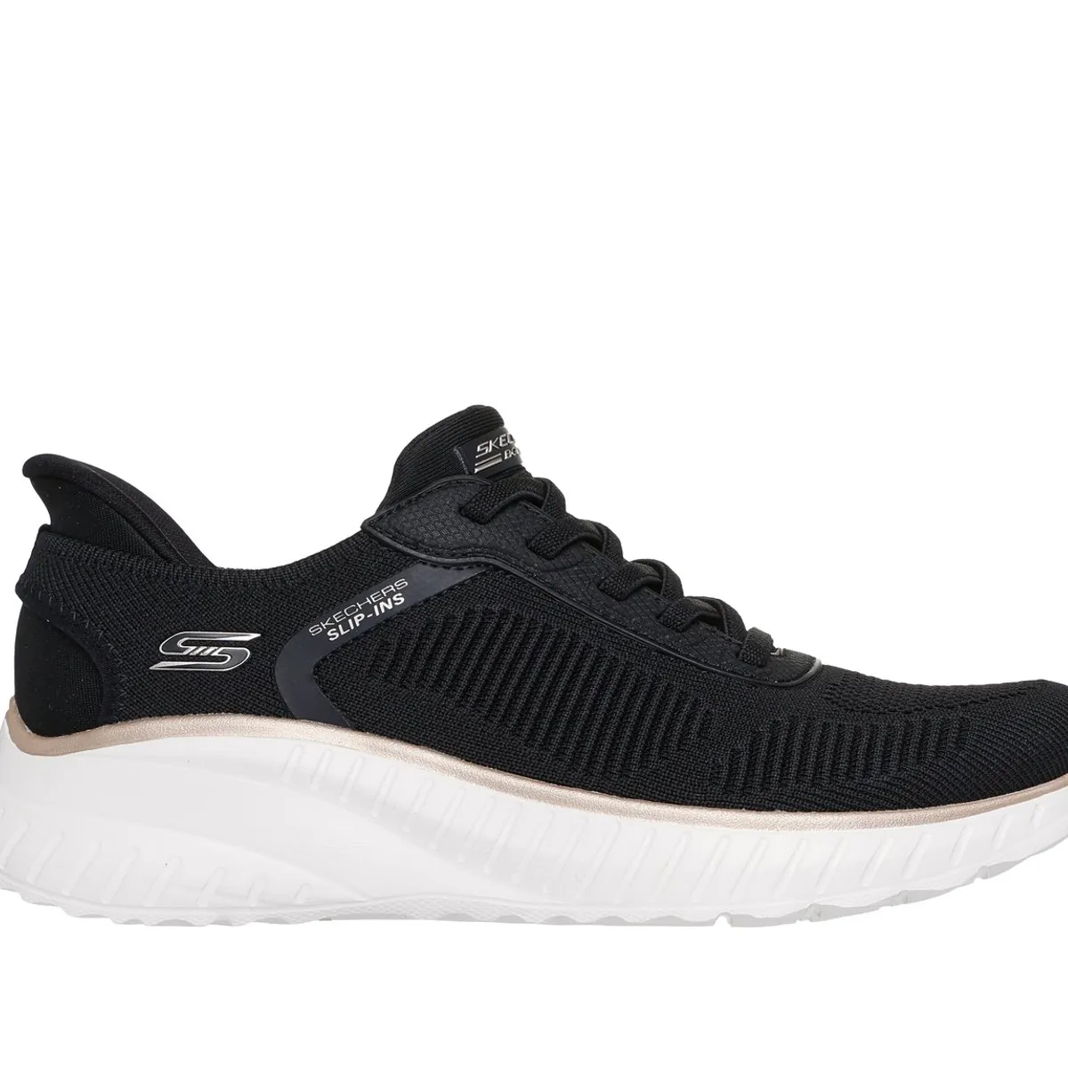 SKECHERS - Zapatillas Mujer Slip-ins Bobs SC Current Muse Negro Skechers