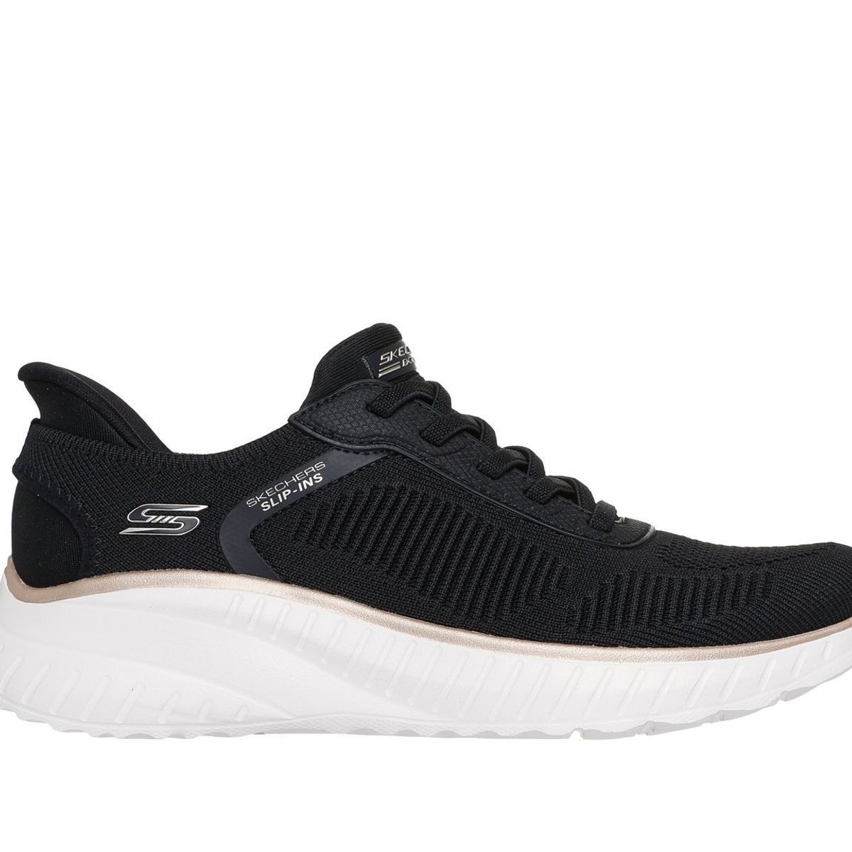 SKECHERS - Zapatillas Mujer Slip-ins Bobs SC Current Muse Negro Skechers