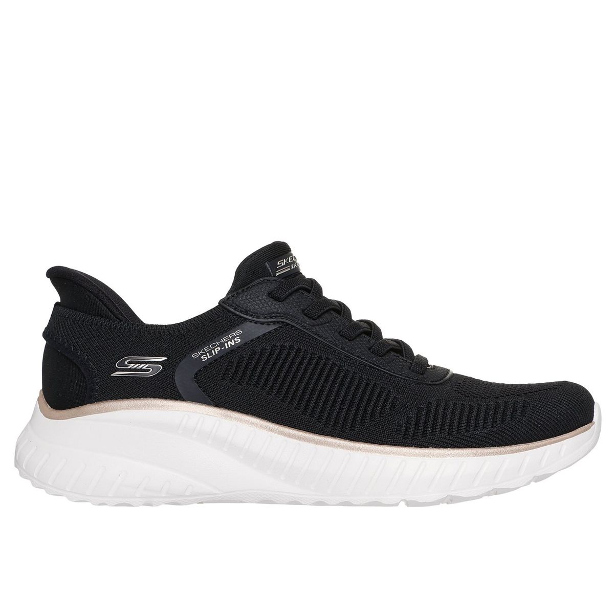 SKECHERS - Zapatillas Mujer Slip-ins Bobs SC Current Muse Negro Skechers
