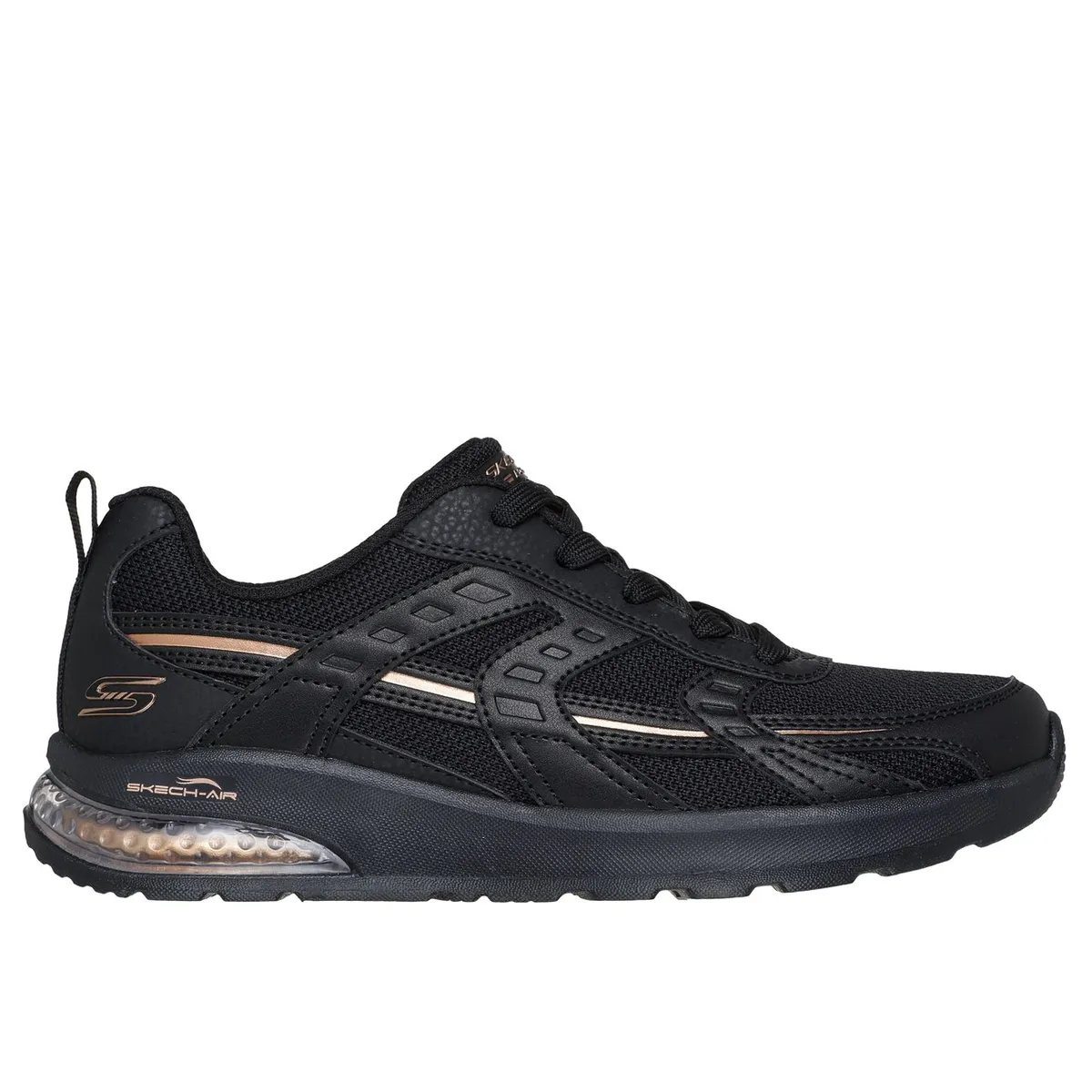 SKECHERS - Zapatillas Mujer Bobs VisionAir Tiered Vision Negro Skechers