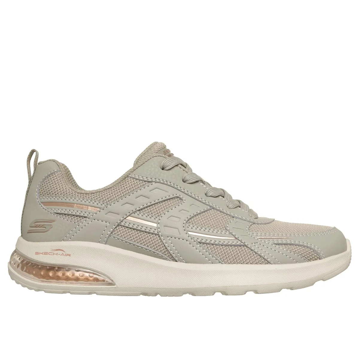 SKECHERS - Zapatillas Mujer Bobs VisionAir Tiered Vision Gris Skechers
