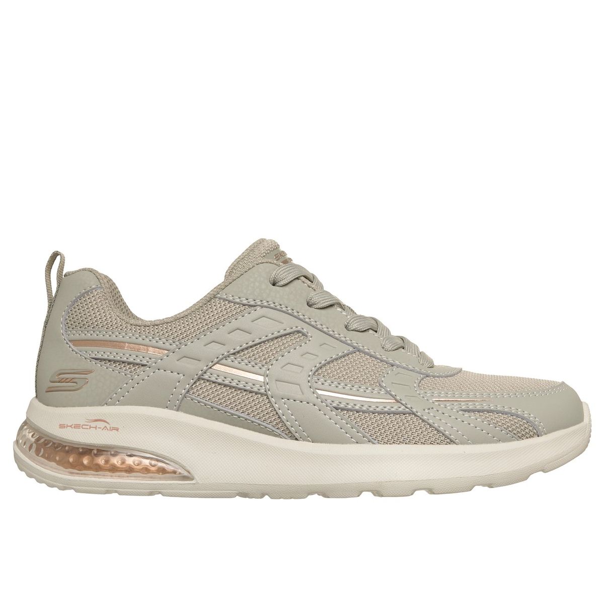 SKECHERS - Zapatillas Mujer Bobs VisionAir Tiered Vision Gris Skechers