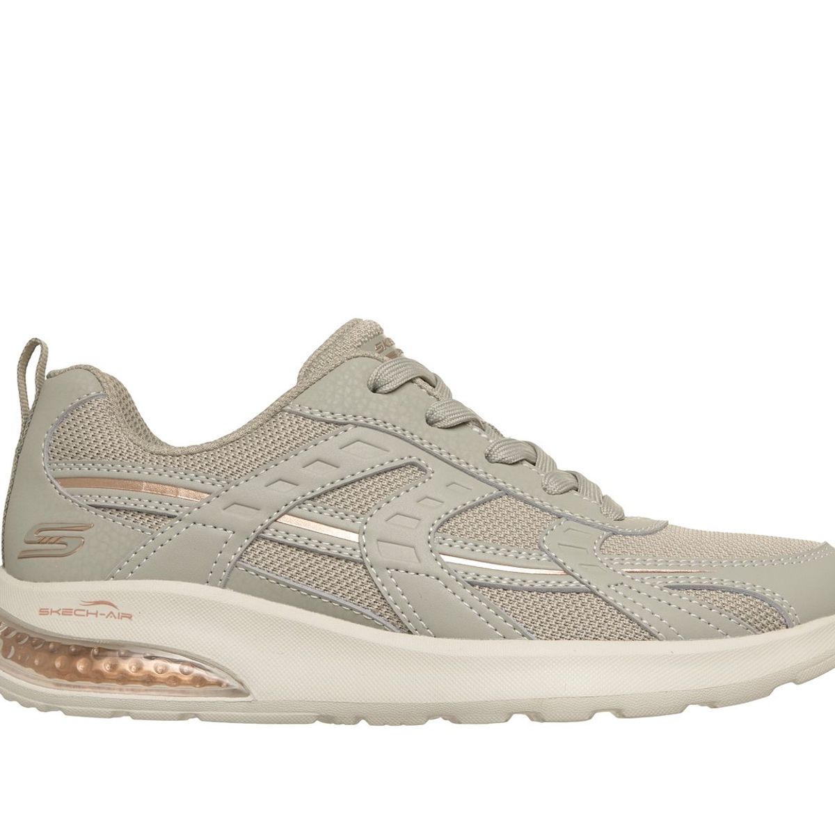SKECHERS - Zapatillas Mujer Bobs VisionAir Tiered Vision Gris Skechers
