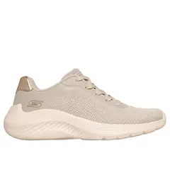 SKECHERS - Zapatillas Mujer Bobs Squad W Current Look Beige