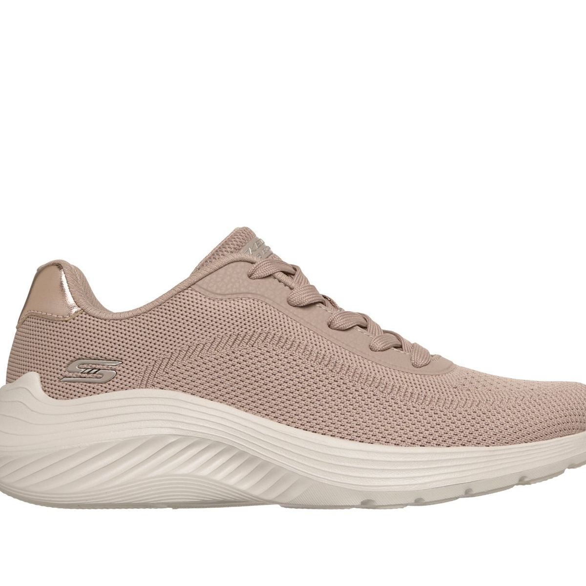 SKECHERS - Zapatillas Mujer Bobs Squad W Current Look Gris Skechers