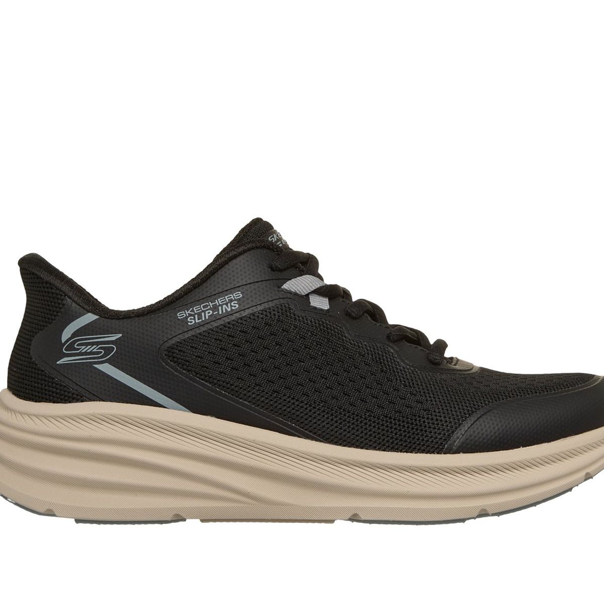SKECHERS - Zapatillas Mujer Slip-ins Bobs Skillz Negro Skechers