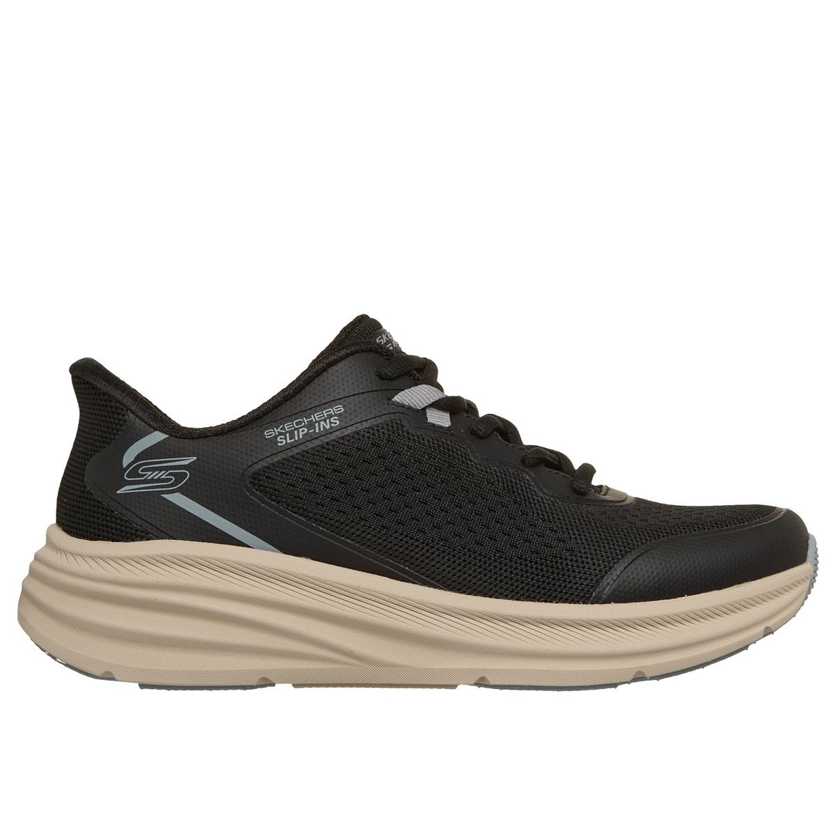 SKECHERS - Zapatillas Mujer Slip-ins Bobs Skillz Negro Skechers