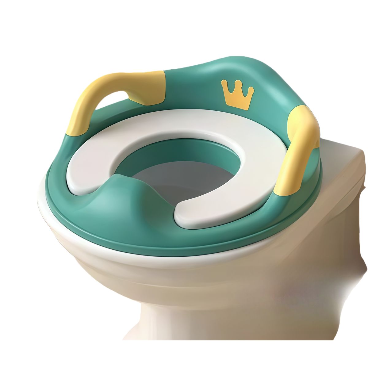 OASIS - Tapa Baño Niño Adaptador Asiento Wc Acolchado Con Manijas
