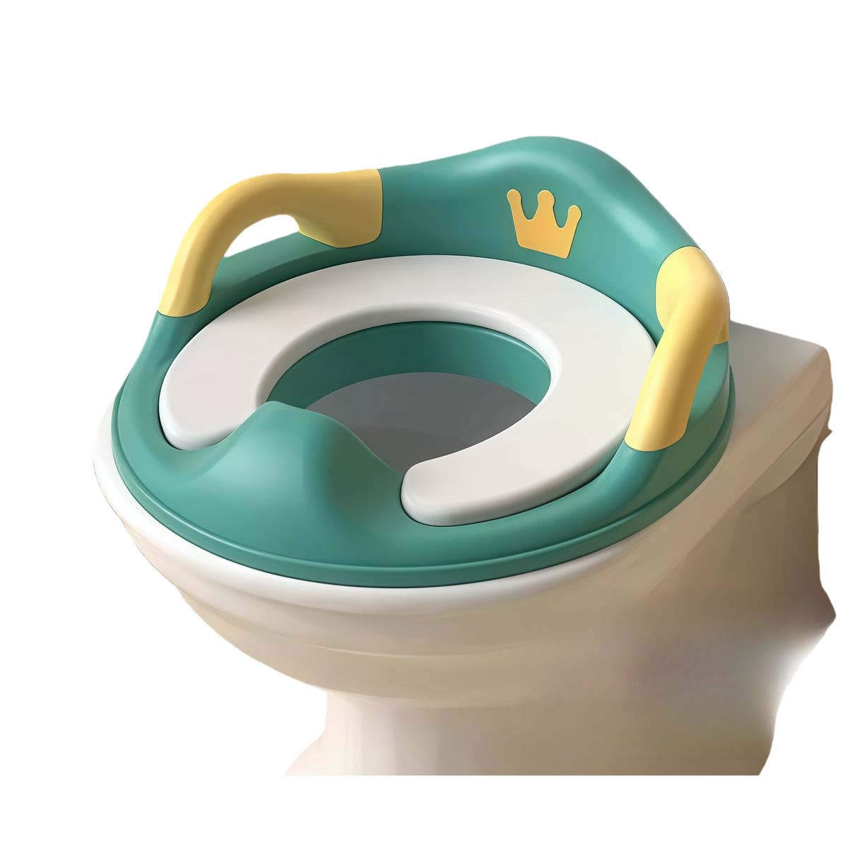 OASIS - Tapa Baño Niño Adaptador Asiento Wc Acolchado Con Manijas