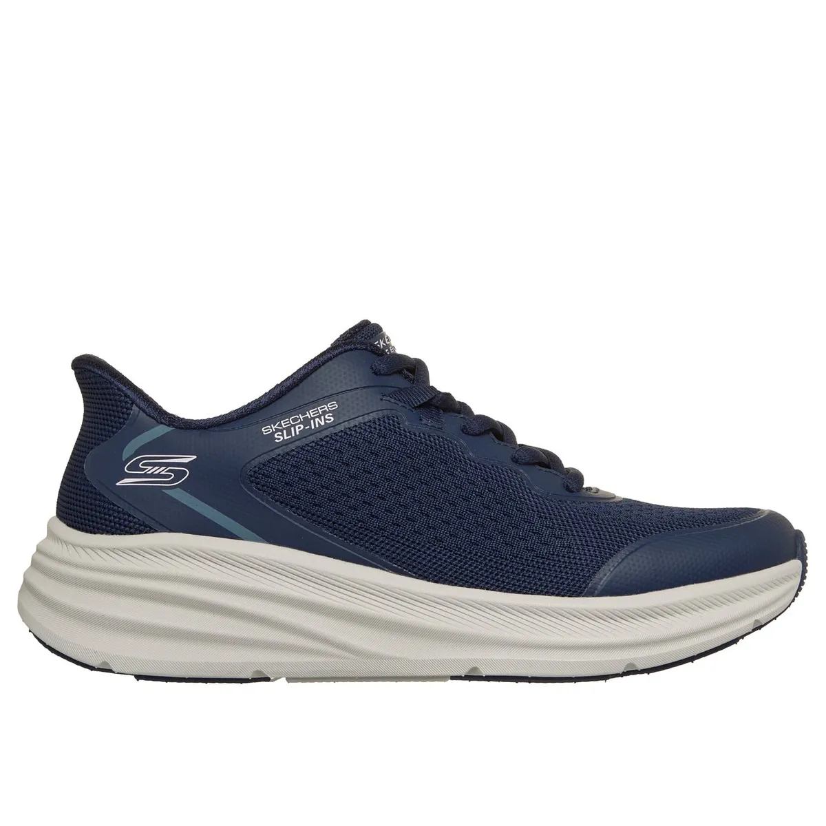SKECHERS - Zapatillas Mujer Slip-ins Bobs Skillz Azul Skechers