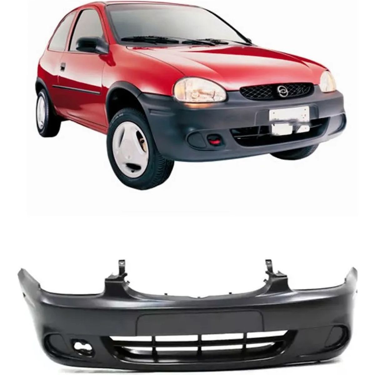 GENERICO - Parachoque Delantero Chevrolet Corsa  2000 - 2008