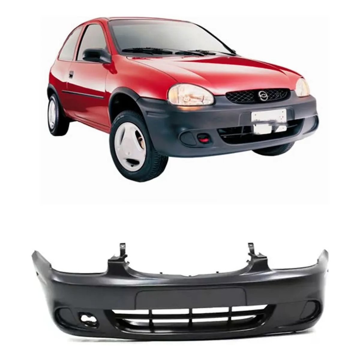 GENERICO - Parachoque Delantero Chevrolet Corsa  2000 - 2008
