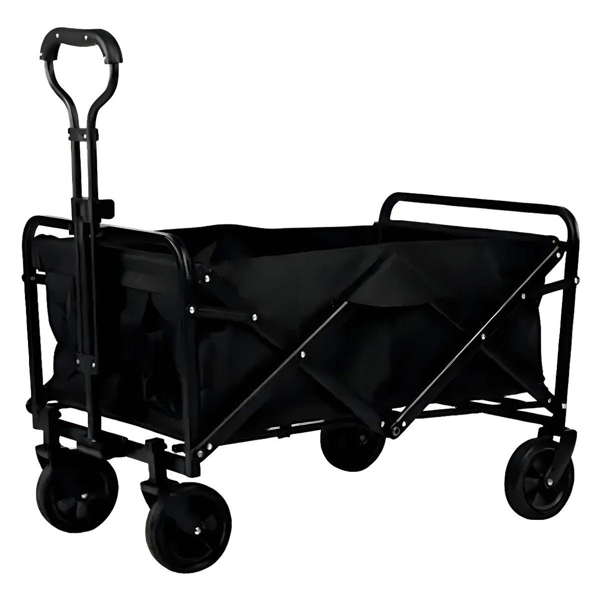 NO LOGO - Carrito Para Compras Plegable Ideal Para Negro