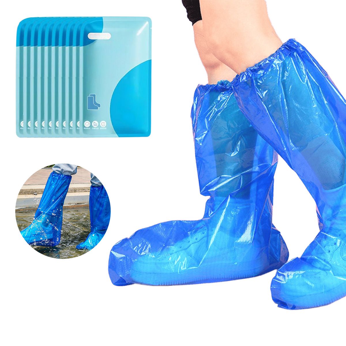 ATURE - Pack 10 De Cubres Calzados Fundas Deschables Impermeables