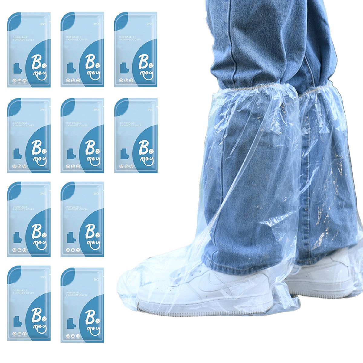 ATURE - Pack 10 De Cubres Calzados Fundas Deschables Impermeables
