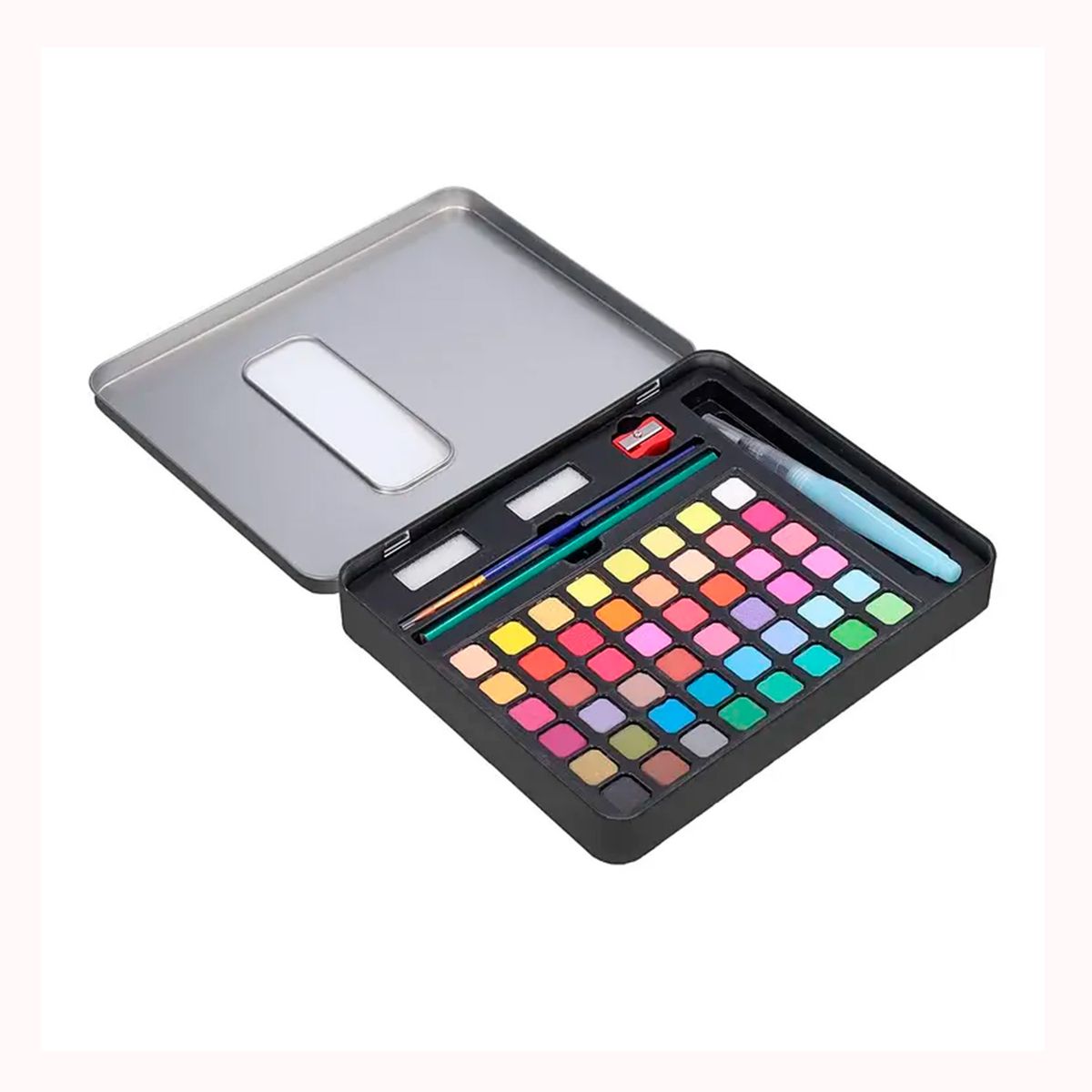 GENERICO - Kit acuarelas profesionales pintura acuarela 48 Colores