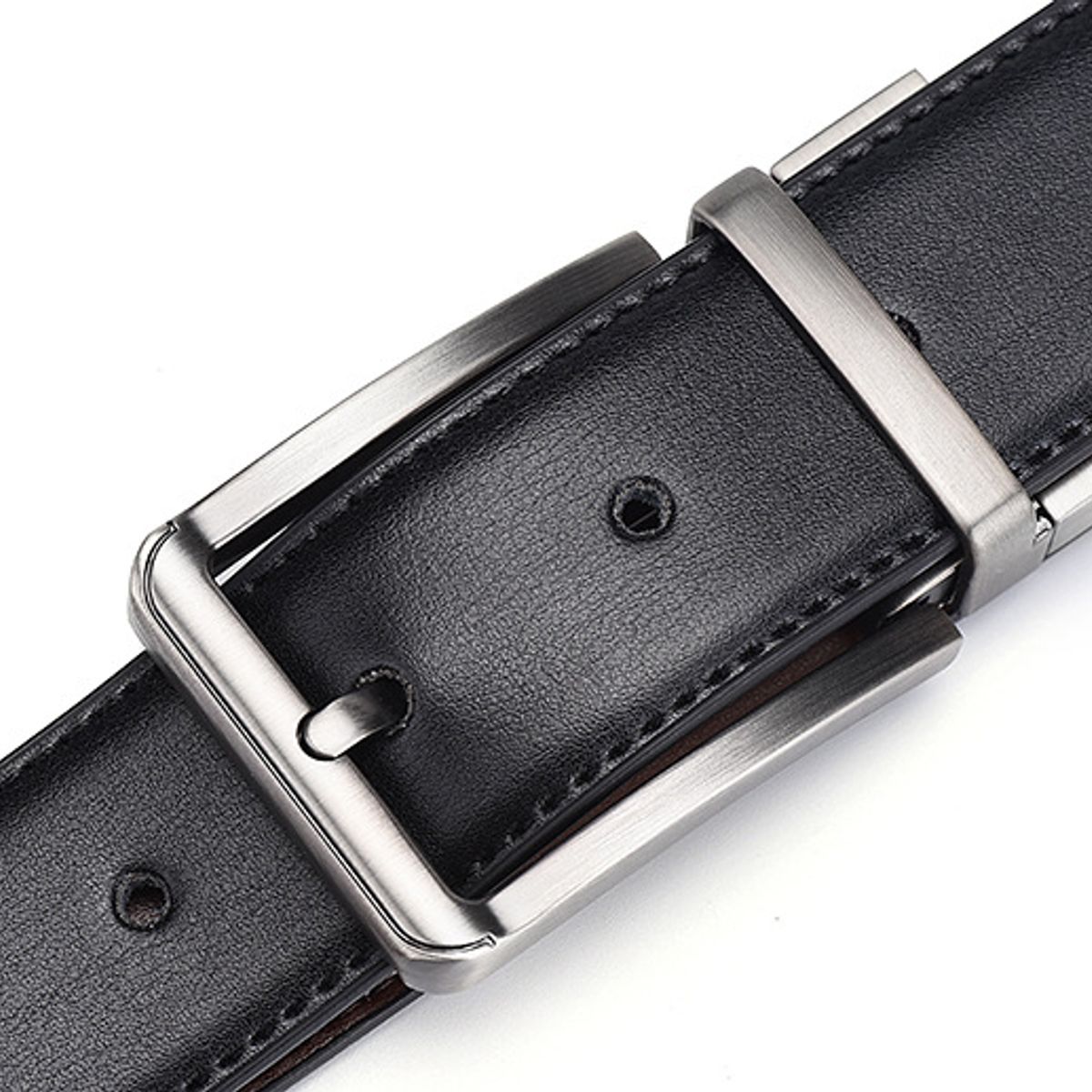 EINICIO - Cinturones De Piel Hombre Ajustable 27-40 Talla Regalos