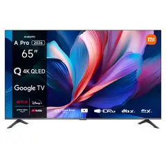 XIAOMI - Televisor Smart TV A Pro QLED 65" 4K UHD Google TV 2026 - HDR