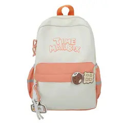 TIOZONEY - Mochila para estudiantes-Naranja