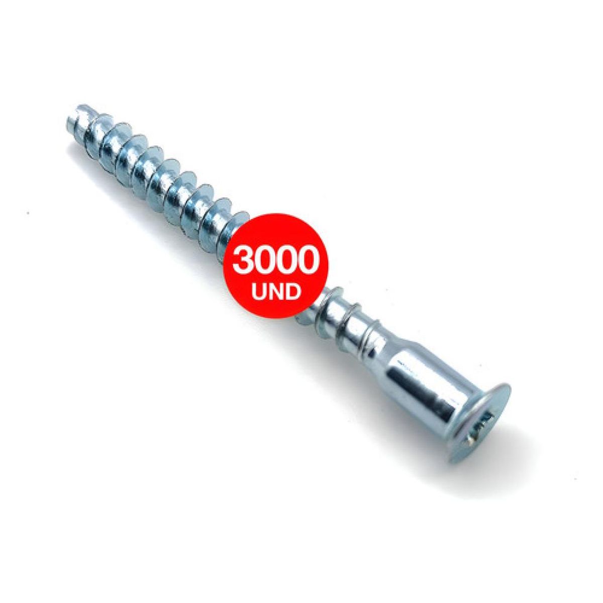 DRL - 30 Cajas De Tornillo Soberbio Wisefix Zincado 316x2 3000u