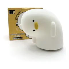 DRL LIGHTING - Lámpara Nocturna Espantacuco Recargable Led Pato Cálida+rgb