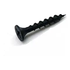 DRL LIGHTING - Tornillo Volcanita Wisefix Grueso Pfina Crs Negro 6x1 100u