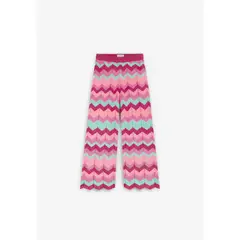 SCALPERS - PANTALÓN PUNTO ESTAMPADO ZIG ZAG
