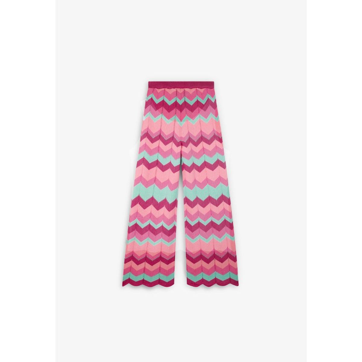 SCALPERS - PANTALÓN PUNTO ESTAMPADO ZIG ZAG