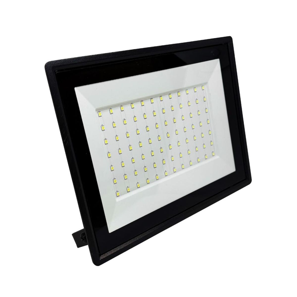 DRL - Foco Proyector Led Reflector 100w Ip65 Ik08 Luz Blanca Sec Negro Blanco Frío