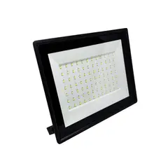 DRL LIGHTING - Foco Proyector Led Reflector 100w Ip65 Ik08 Luz Blanca Sec Negro Blanco Frío