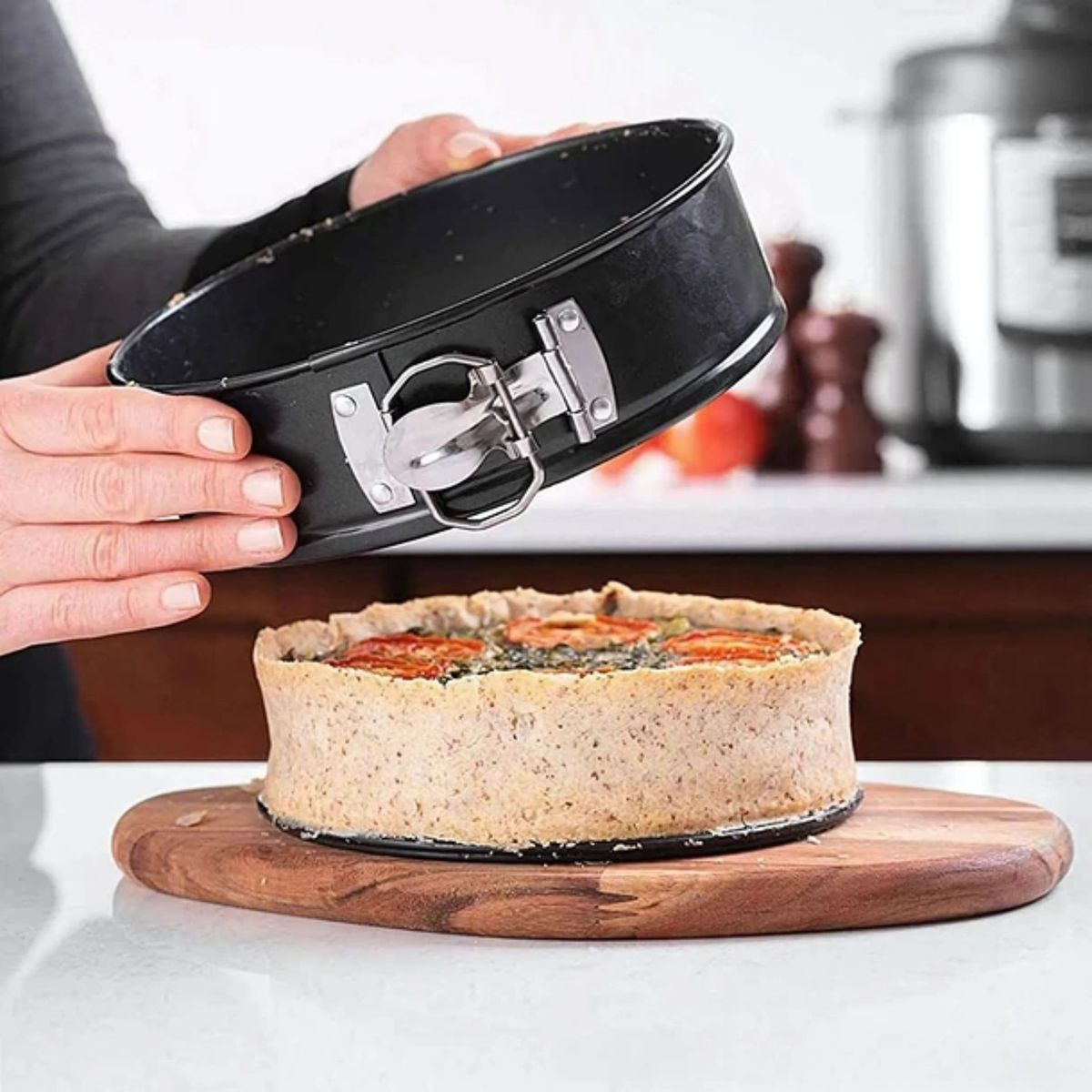 GENERICO - Set 3 Moldes Desmontable Para Torta Queque 3 Tamaños