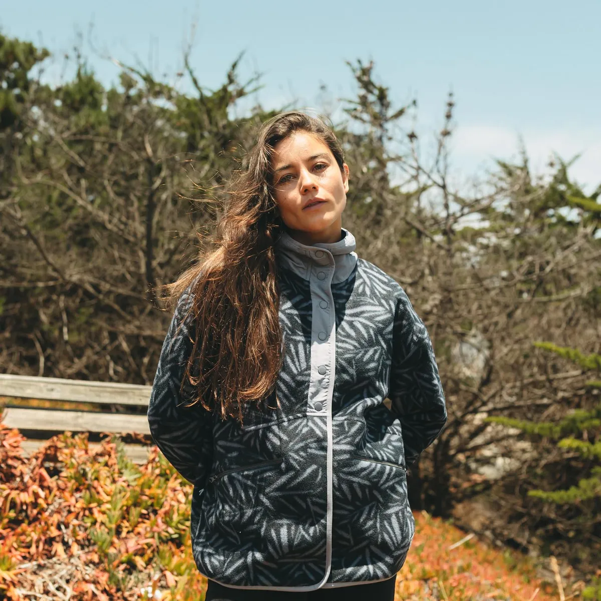 MAUI AND SONS - Poleron Polar Cinder Multicolor Mujer Maui And Sons