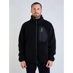 RIP CURL - Poleron Bonded Costal Negro Hombre
