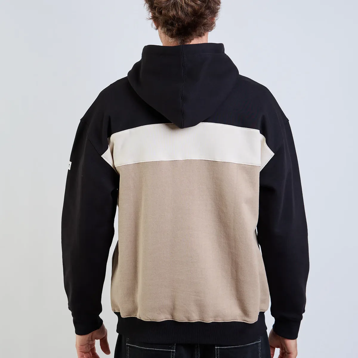 RIP CURL - Poleron Canguro Selk Café Hombre Rip Curl